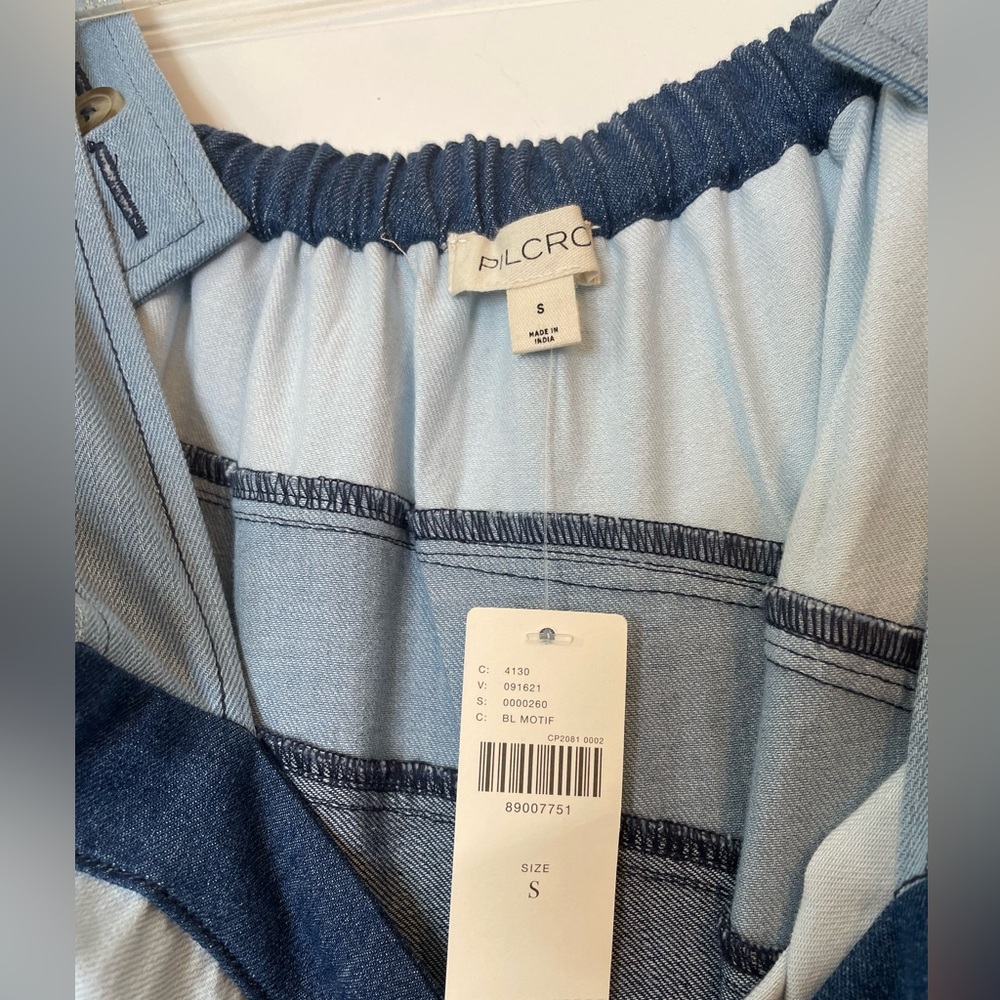 Anthropologie Pilcro Midi Denim Dress NWT Size Small - Picture 8 of 12